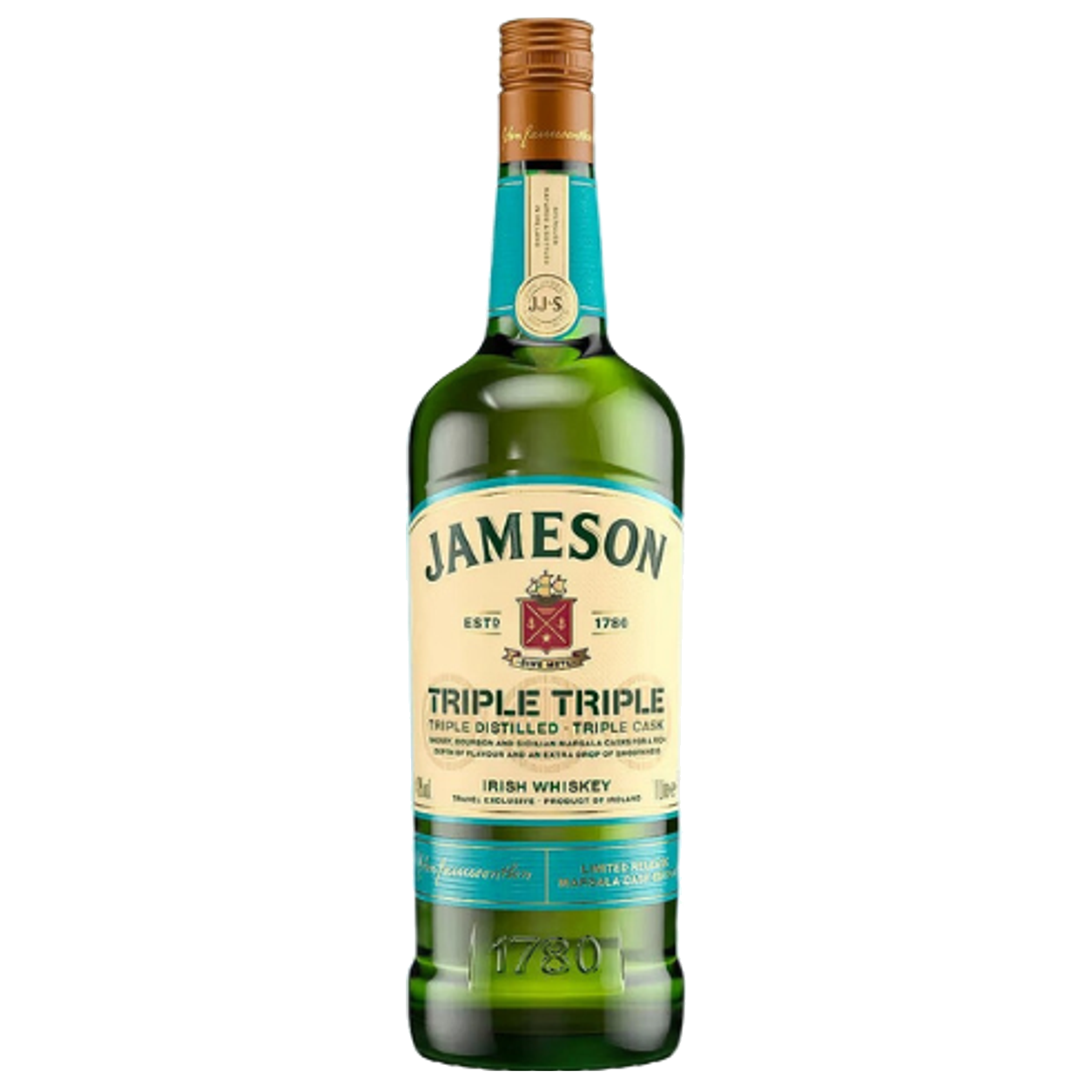 Jameson triple triple 1 litro — sin fondo Jameson triple triple 1 litro