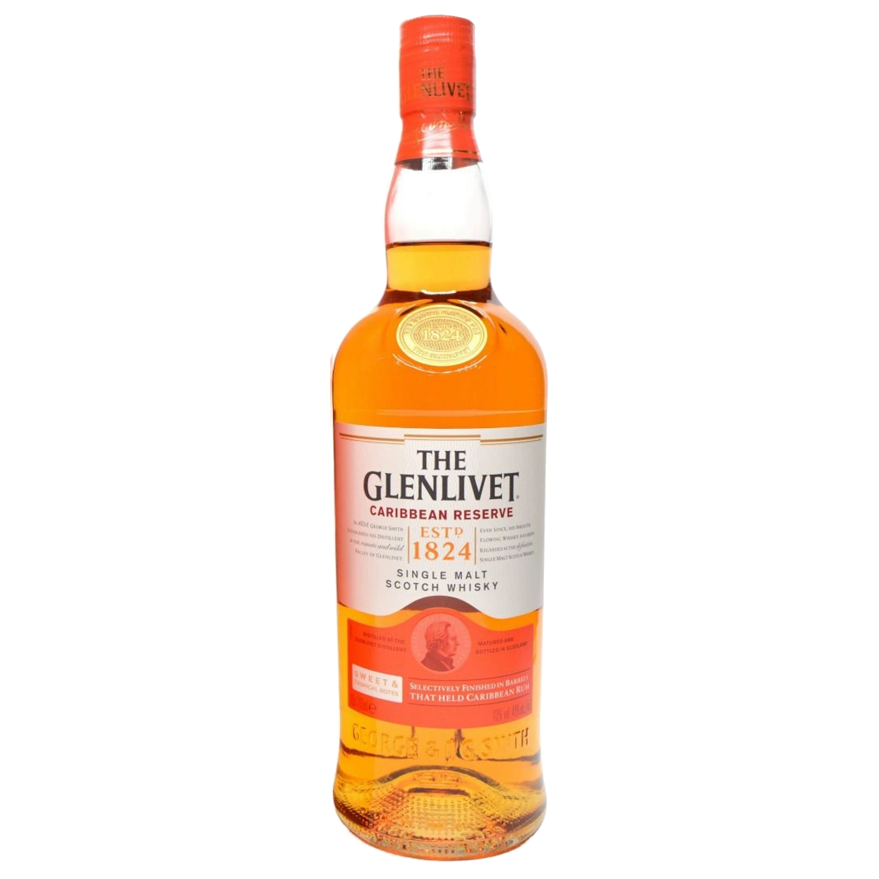Glenlivet caribbean reserve 70cl — sin fondo Glenlivet caribbean reserve 70cl