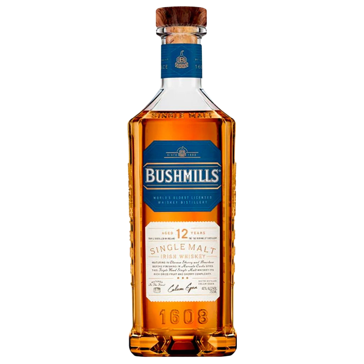 Bushmills 12 años px sherry cask 70cl — sin fondo Bushmills 12 años px sherry cask 70cl