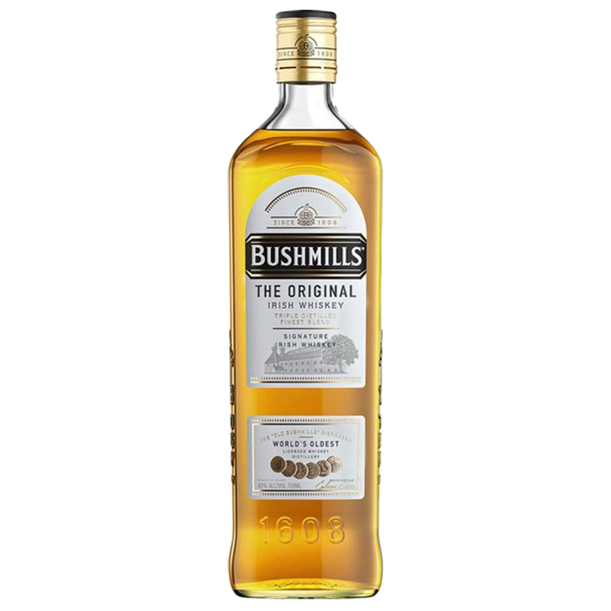 Bushmills original 1 litro — sin fondo Bushmills original 1 litro