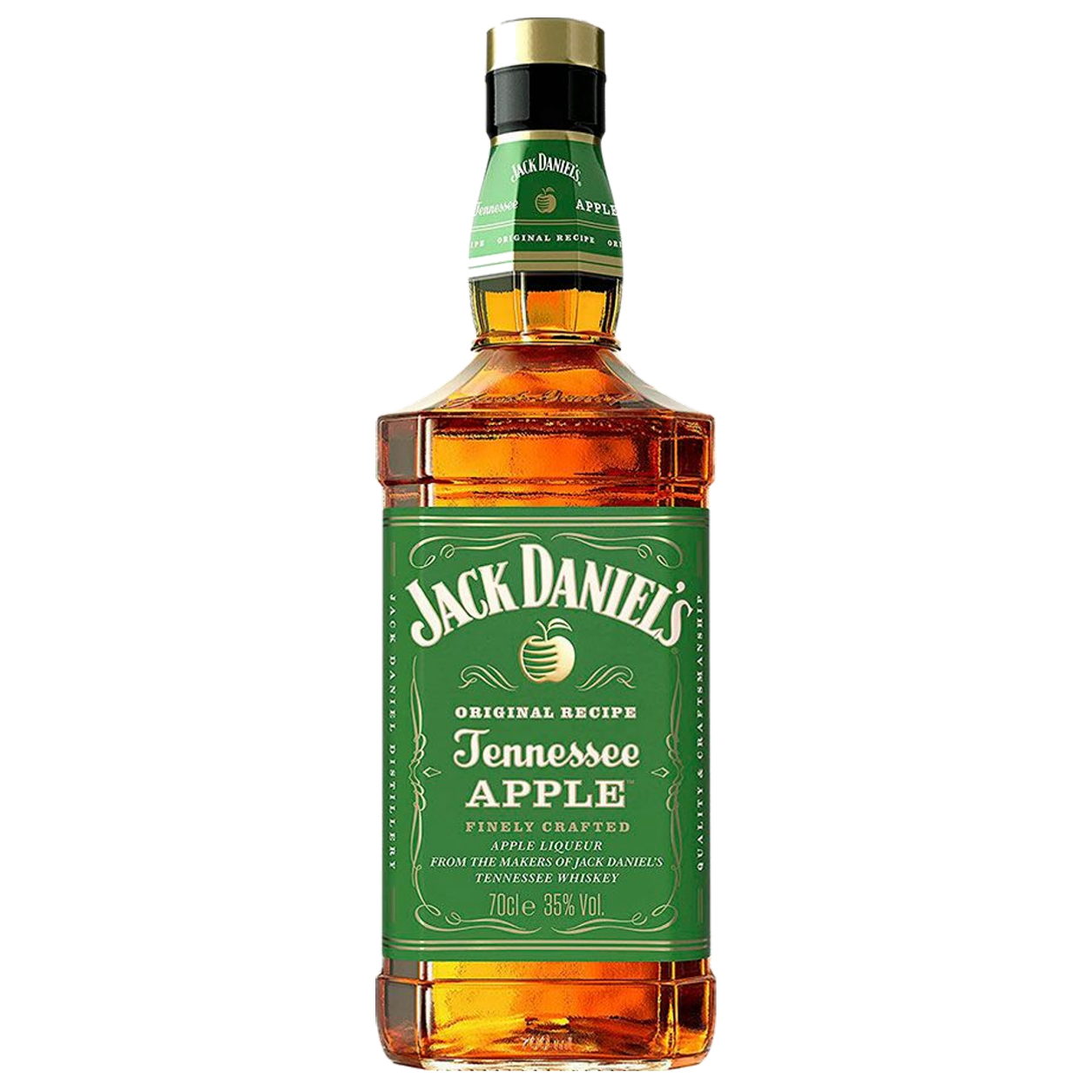 Jack daniels apple 1 litro — sin fondo Jack daniels apple 1 litro