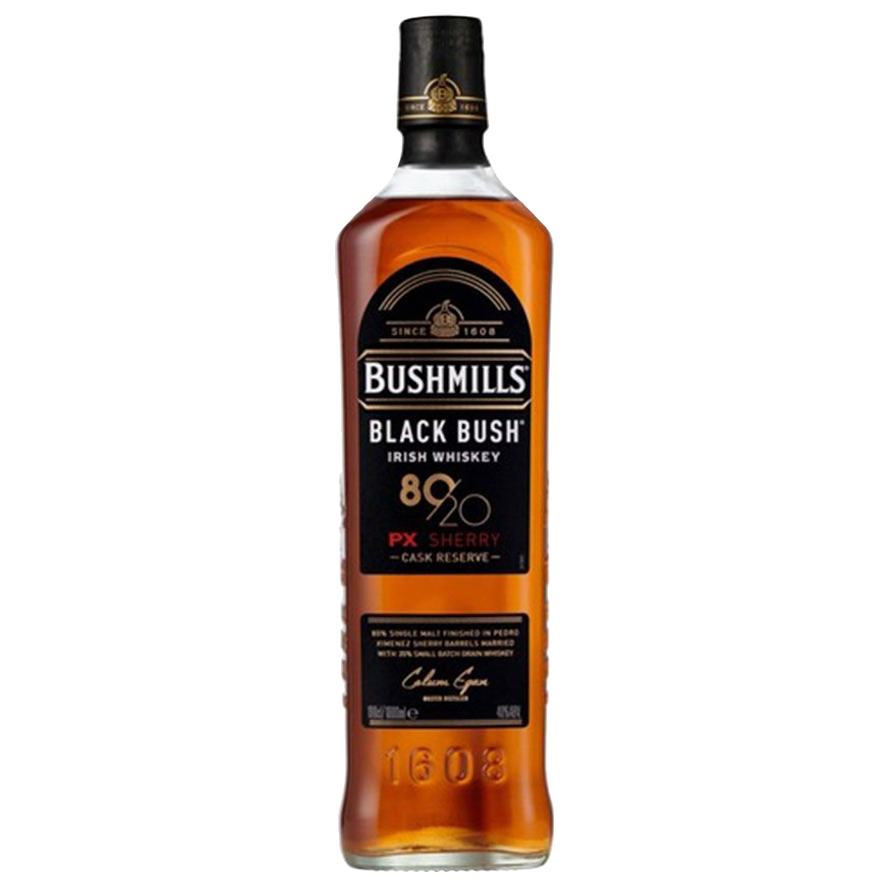 Bushmills black bush sherry cask reserve px 80/20 — sin fondo Bushmills black bush sherry cask reserve px 80/20