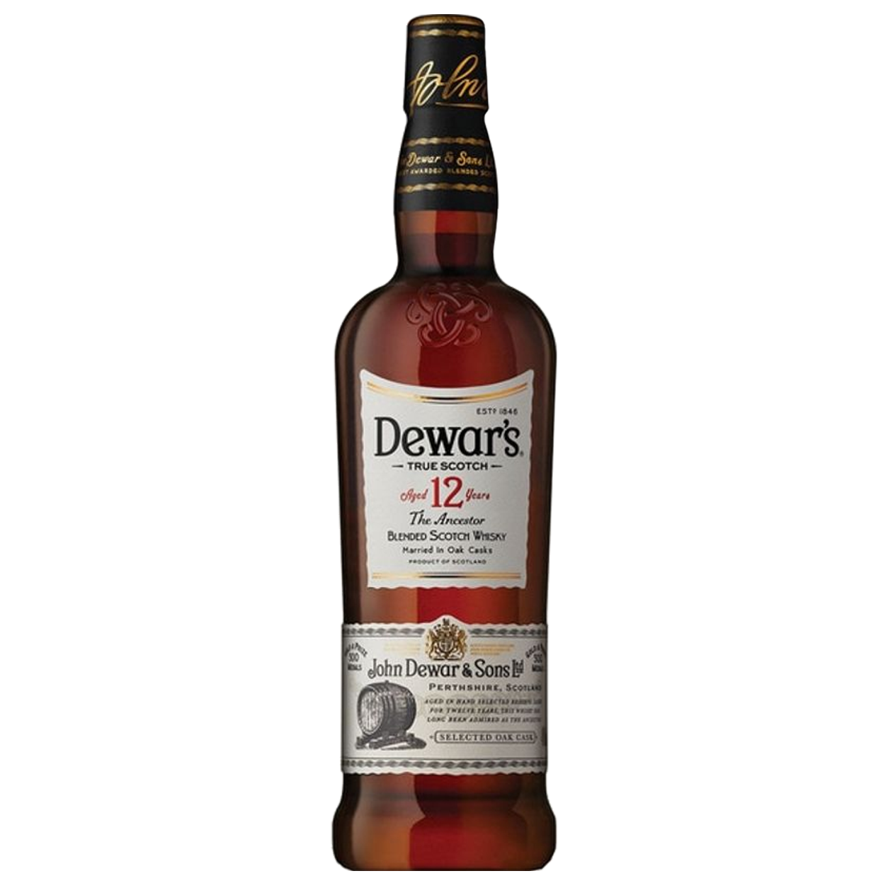 Dewar's 12 años — sin fondo Dewar's 12 años