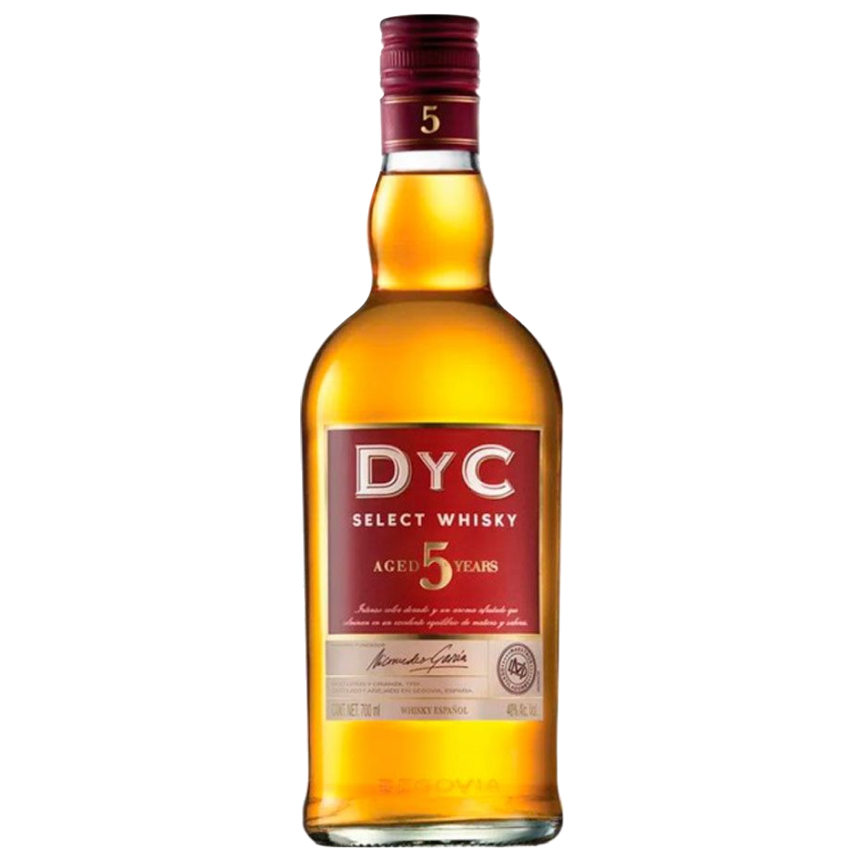 Dyc 5 años 70cl — sin fondo Dyc 5 años 70cl