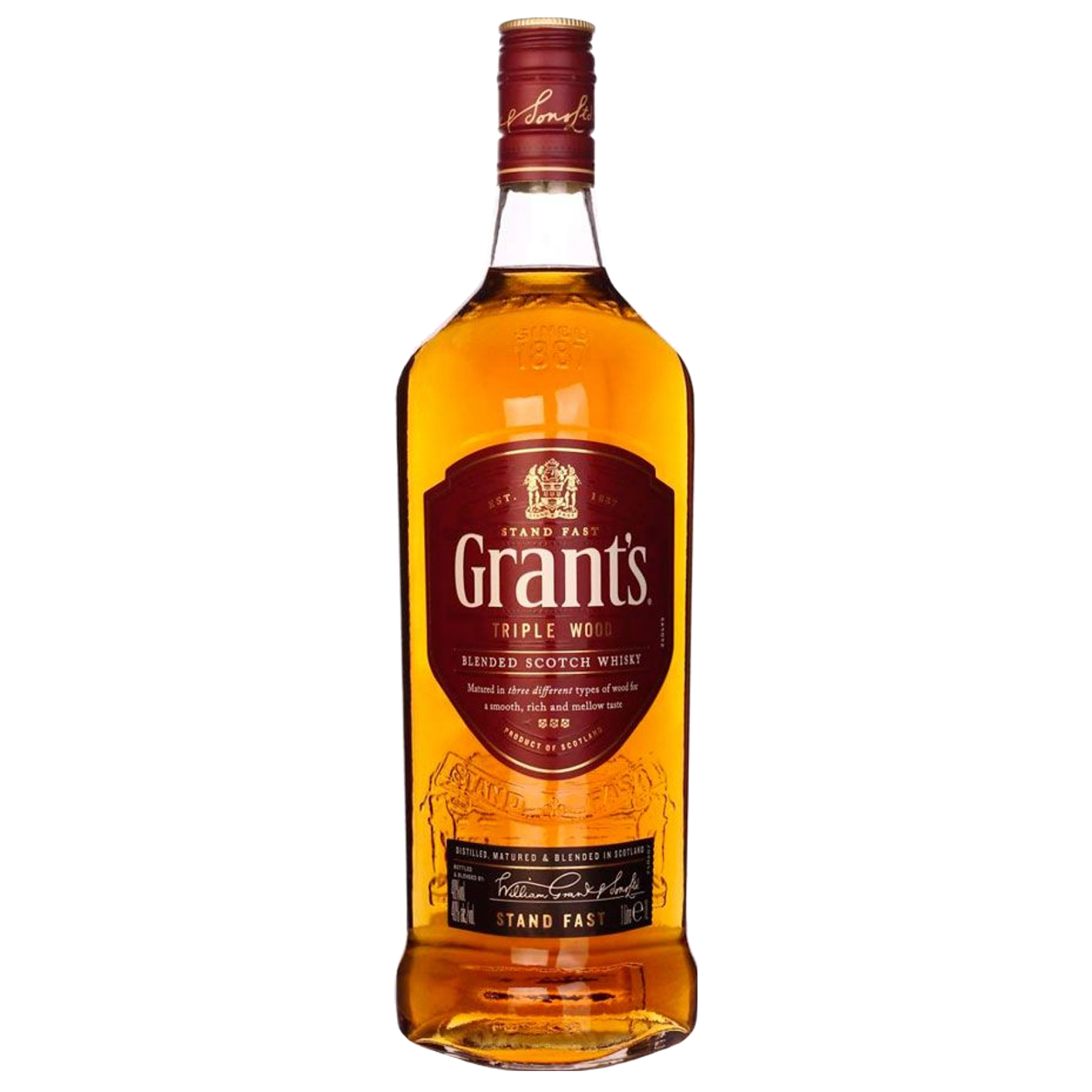Grant's 1 litro — sin fondo Grant's 1 litro