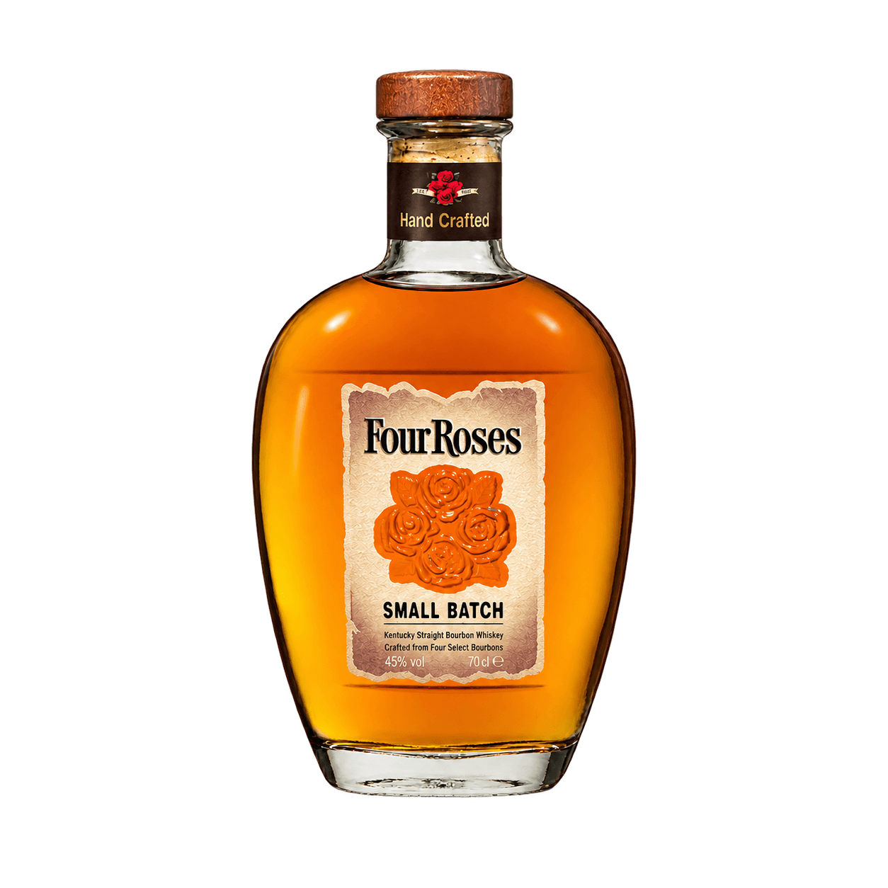 Four Roses Small Batch Bourbon 70 cl — imagen cuadrada Botella de Four Roses Small Batch Bourbon 70 cl sin fondo