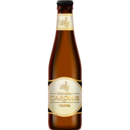Botella de cerveza Carolus Tripel 33 cl