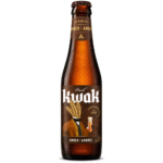 Imagen que muestra la cerveza Kwak en formato 33cl