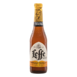 Botella de cerveza Leffe Triple 33 cl, Tripel de abadía belga de 8,5% vol.
