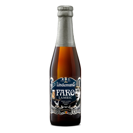 Botella de cerveza Lindemans Faro 35,5 cl, Faro belga