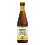 Botella de cerveza Maredret Triplus 33 cl, Tripel de abadía de 8% vol.