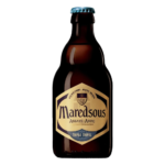 Botella de cerveza Maredsous 10 Triple 33 cl, Tripel de abadía de 10% vol.