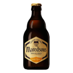 Botella de cerveza Maredsous 6 Blonde 33 cl, Blonde de abadía de 6% vol.