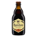 Botella de cerveza Maredsous 8 Brune 33 cl, Dubbel de abadía de 8% vol.