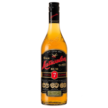Botella de Matusalem Solera 7 Ron 70 cl, 40 %, sin fondo