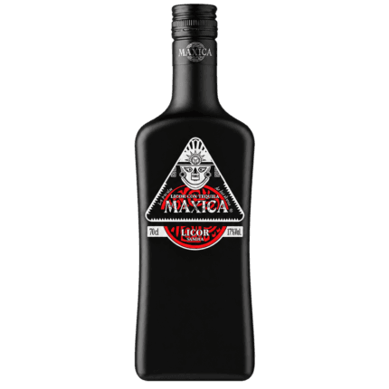 Botella de Maxica Crema de Tequila Sandía 70 cl sin fondo