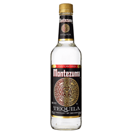 Botella de Montezuma Silver Tequila