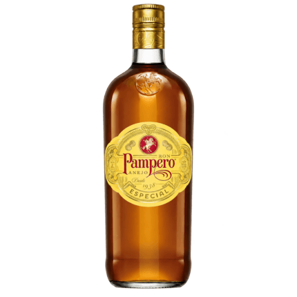 Botella de Pampero Añejo Especial Ron 1 L sin fondo