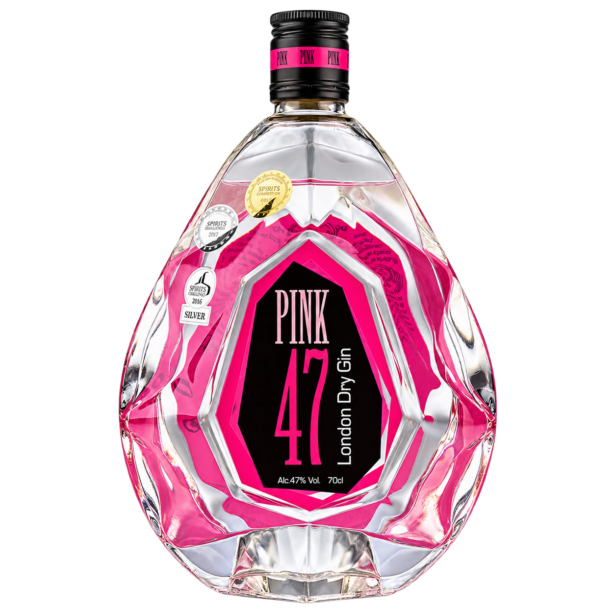 Pink 47 70cl — sin fondo Pink 47 70cl