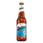 Botella de cerveza Quilmes 34 cl, lager rubia