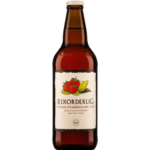 La imagen muestra la sidra Rekorderlig Fresa Y Lima 50 cl disponible en the beer club