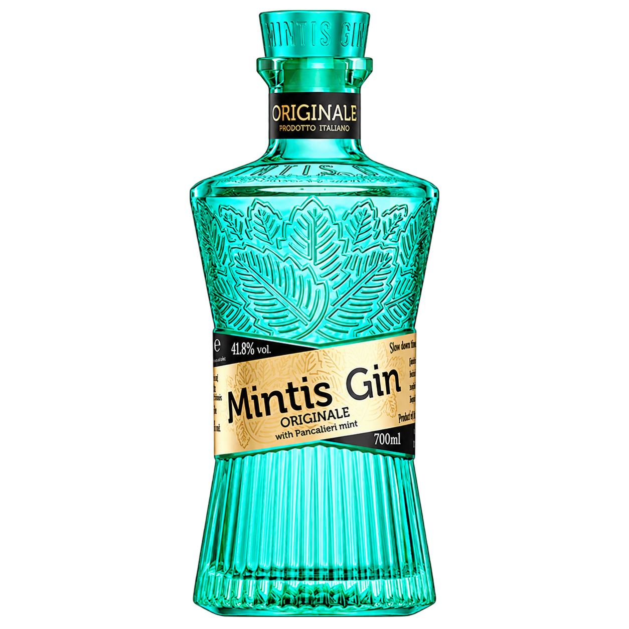 Mintis premium gin "original" 70cl — sin fondo Mintis premium gin "original" 70cl