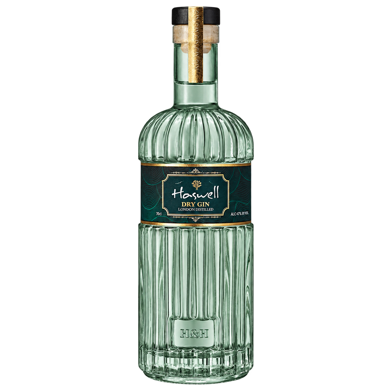 Haswell london distilled dry gin 70cl — sin fondo Haswell london distilled dry gin 70cl
