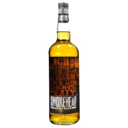 Botella de Smokehead Extra Rare 1 litro
