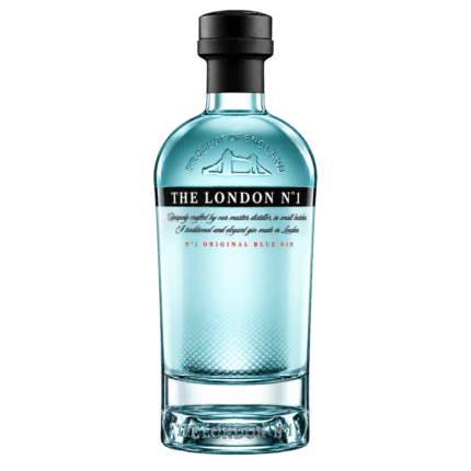 Botella de The London Nº1 Original Blue Gin 1 l sin fondo
