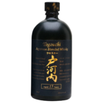 Botella de Togouchi 15 años Japanese Blended Whisky sobre fondo transparente