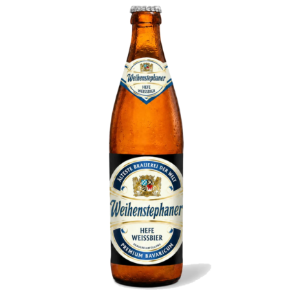 Botella de cerveza Weihenstephan Hefe Weiss 50 cl