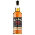 Botella de Whyte & Mackay Blended Scotch Whisky sobre fondo transparente