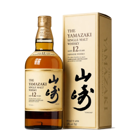 Botella y estuche de Yamazaki 12 Años de 70 cl